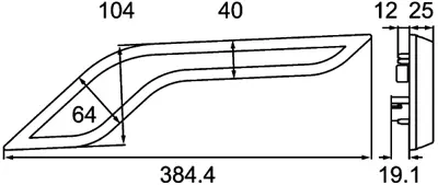 HELLA 2BA 013 334-061 Indıkator - Bomag 