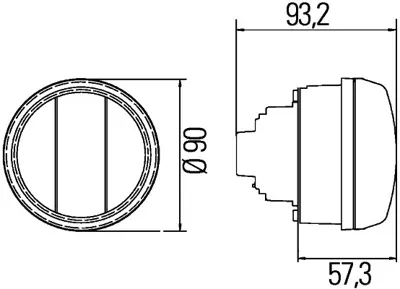 HELLA 2BE 010 102-011 İndikator Universal Ön Universal Cv 75211750000 17232855