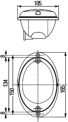 HELLA 2BE 344 130-777 İndikator Universal Universal Cv 803608-Agroluna-2142251--------- 