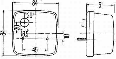 HELLA 2DA 003 014-031 Stop Lambası 3864672 41576613 41634742 J03040078 Kdwhlo9139 3864672 503234949 J03040078 KDWHLO9139 RM13250733
