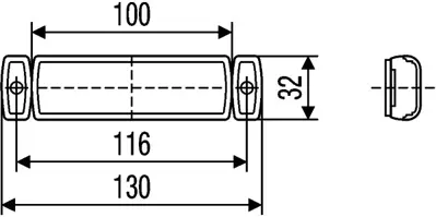 HELLA 2PS 008 645-011 Yan İz Lambası Ampul 12 V Universal Cv 2898045001-70028657-E11396-36239-2801129001-35910000-E11395-2 