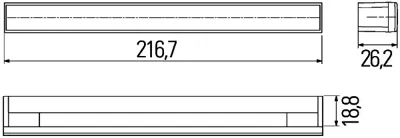 HELLA 2PT 980 680-601 Drl 