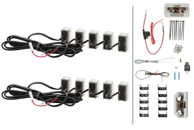 HELLA 2PT 980 789-901 Gunduz Surus Lambası Setı - Noge 