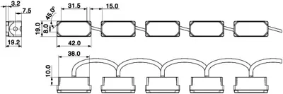 HELLA 2PT 980 789-901 Gunduz Surus Lambası Setı - Noge 