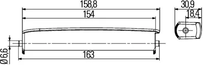 HELLA 2PT 980 860-801 Gunduz Surus Lambası - Lındner	 