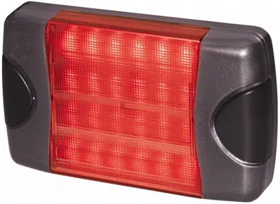 HELLA 2SB 980 606-201 Stop Lambası Arka Komple Ünıversal 24lü Led Sag-Sol  (12-24v) 	daf-Volvo- Scanıa 1529546 2197450 85147015