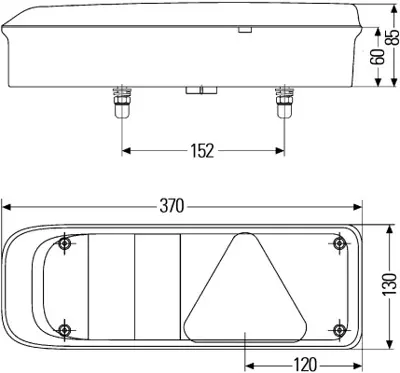 HELLA 2VP 340 934-211 Stop Lambası 906600