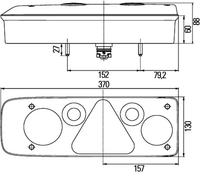 HELLA 2VP 340 940-101 Stop Lambası Sag 1527200 20223582