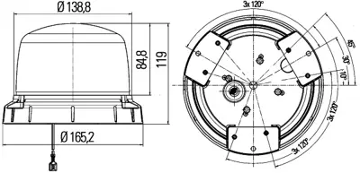 HELLA 2XD 012 480-301 Doner Isaret Lambası Mınıray 2.1 Led 12v/24v Sarı 