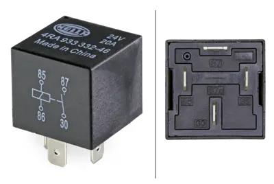 HELLA 4RA 933 332-461 Role 24v 20a 4 Girisli 97CT15K234AA