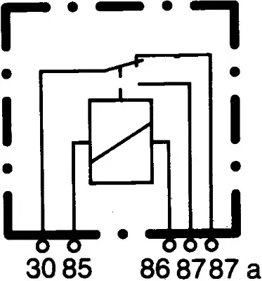 HELLA 4RD 933 332-237 Röle Universal 12v 20/30 A 