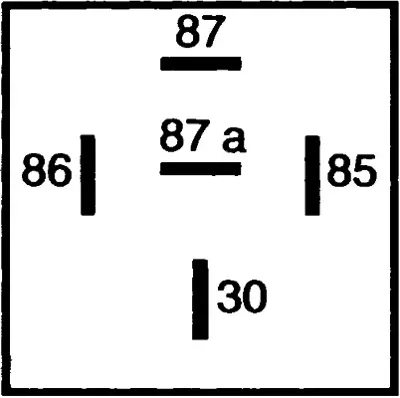 HELLA 4RD 933 332-237 Röle Universal 12v 20/30 A 