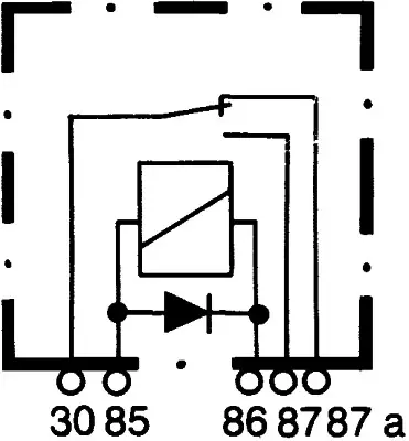 HELLA 4RD 965 400-027 Relay Main Current 12 V 