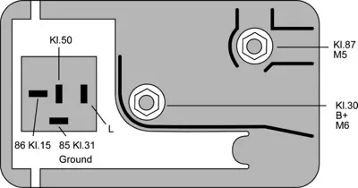 HELLA 4RV 008 188-081 Kontrol Ünitesi 9250888280 95534787 PRC5020