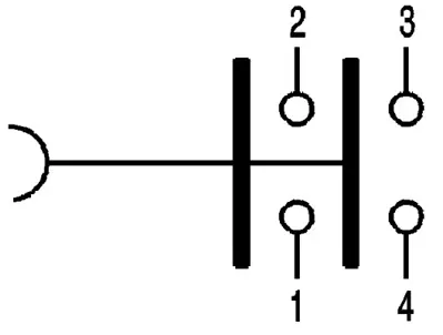 HELLA 6EK 002 843-161 Akü Switch 2843161 