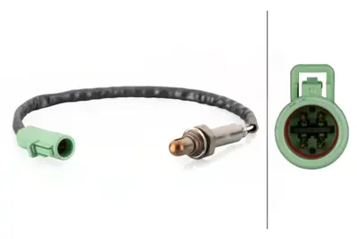 HELLA 6PA 358 103-381 Oksıjen Sensoru Focus Cmax 04> Focus Iı 05> Volvo S40 Iı (544): 1.6 06>12 V50 (545): 1.6 05>12 C30 7M5906265B XR86938 ZZP118861 ZZR218861