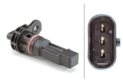 HELLA 6PU 013 122-241 Devır Sayısı Sensoru,3-Kutuplu,Audı  Seat  Skoda 6H906207