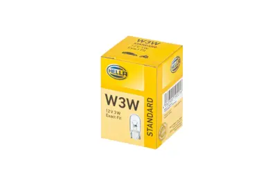HELLA 8GP 003 594-141 Ampul W3w W2 1x9 5 D 12v 1354861 9978372 YY045814512