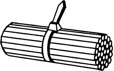 HELLA 8HL 717 962-061 Kablo Bağı 219 Mm 