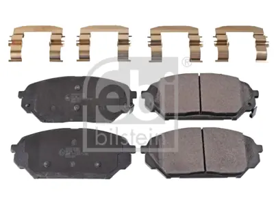 FEBI BILSTEIN 170627 Fren Balatası Takımı Hyundaı Veracruz 3.8 V6 24v,Veracruz 4x4 3.8 V6 24v,Ix55 4x4 3.0 Crdı V6 24v,I 581013JA50