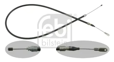 FEBI BILSTEIN 18113 Fren Halatı On (Park Frenı) W123 79>85 S123 77>85 A1234200285