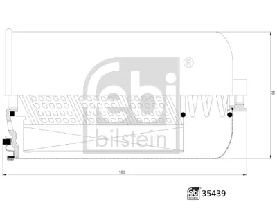 FEBI BILSTEIN 35439 Yakıt Fıltresı 1618993