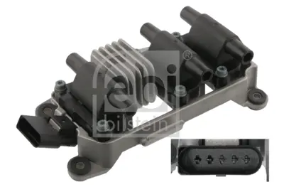 FEBI BILSTEIN 36177 Atesleme Bobını Audı A4 2.4 / 2.8 Superb Passat 2.8 V6 Aah Ack Aej Aga Age Ajg Alf Alg Alw Aml Amm A 78905104A