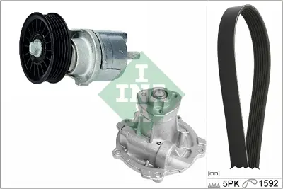 INA 529 0161 31 Trıger Setı Su Pompalı Passat 96>00 A4 A6 95>01 Ahh Ahu Afn Avg Aff 28903315M