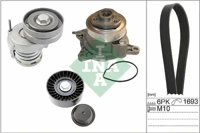 INA 529 0534 30 Alternator Rulman Setı 74145933AJ