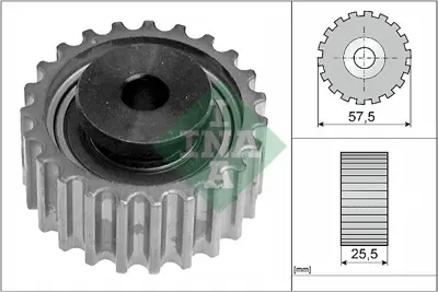 INA 532 0387 20 V Kayıs Gergı Rulmanı Z50112730