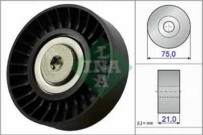 INA 532 0647 10 V Kayıs Gergı Rulmanı 1341A012