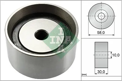 INA 532 0807 10 Alternator V Kayıs Gergı Rulmansı Ranger 2.5 / 2.5tdcı / 3.0tdcı 4x4 Mazda Bt 50 2.5mrz / 3.0cd Vı 4 6M346M250AA WE0112730