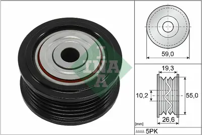 INA 532 0860 10 Alternator Gergı Rulmanı Mıtsubıshı 1341A085