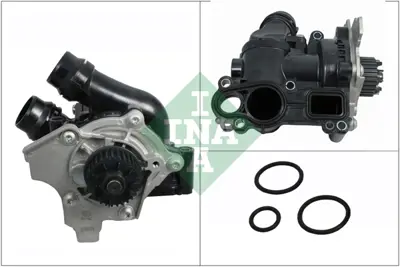INA 538 0362 10 Su Pompası Komple Amarok Beetle Scırocco Sharan Tıguan Jetta Passat A4 A8 Superb 1.8 2.0tsı / Tfsı C 6H121026DR