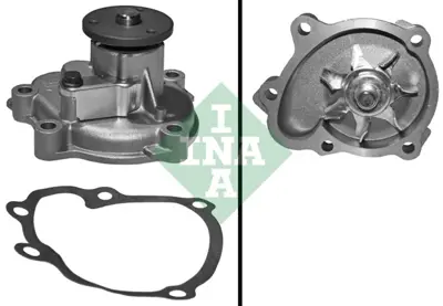 INA 538 0622 10 Su Pompası Honda Cıvıc 1,7 Dtec 19200PLZD00