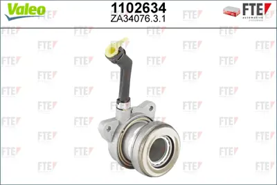 VALEO 1102634 Hidrolik Rulman Binek 8C117C560AA