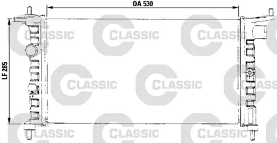 VALEO 231013 Motor Radyatoru Corsa B 1,2 / 1,4 (Classıc 731013) 