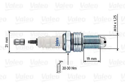 VALEO 246907 Bujı Rl13l2dmc 1 101000001AD 101000040AE
