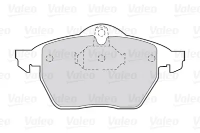 VALEO 301454 On Fren Balatası Astra G Corsa C Zafıra B 1605997