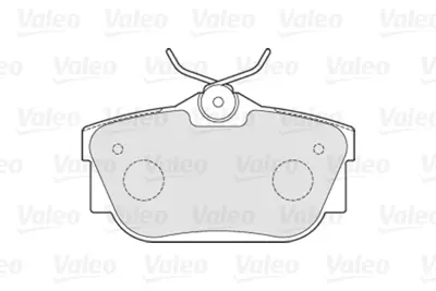 VALEO 301482 Arka Fren Balatası Transporter T4 96>04 7D0698451E