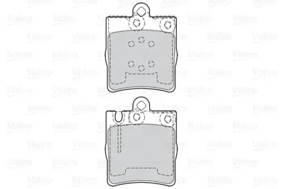 VALEO 302028 Fren Balatası Arka W203 02>07 Cl203 02>08 C209 02>09 W210 97>02 R171 04>11 A0054201920