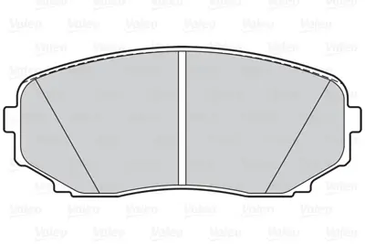 VALEO 302149 On Fren Balatası Mazda Cx 7-Cx 9 2007-2014 BT4Z2001B L2Y63328Z