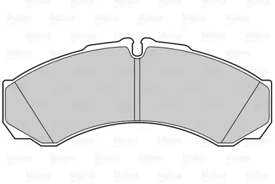 VALEO 302278 Dısk Fren Balatası (Fırst) (Ön) Iveco Daıly 06.02>04.06 42470835