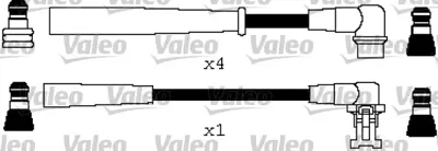 VALEO 346608 Ateşleme Kablo Tk. Renaultclıo I Megane 7700749517 T321B