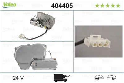 VALEO 404405 Sılecek Motoru Matec 