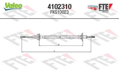 VALEO 4102310 Aksesuar Binek 92FB7K553AA