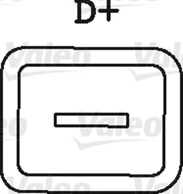 VALEO 436587 Valeo Alternatör *Fr* 7598075 77512410 99448466