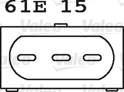 VALEO 439507 Alternator 12317551253