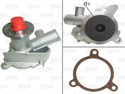 VALEO 506141 Devırdaım Su Pompası Bmw E30 E21 E28 11519071562