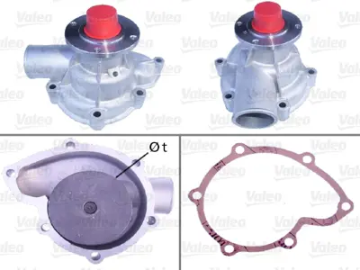 VALEO 506249 Devırdaım Pompası Bmw E12 E23 E24 E28 E32  11519070761